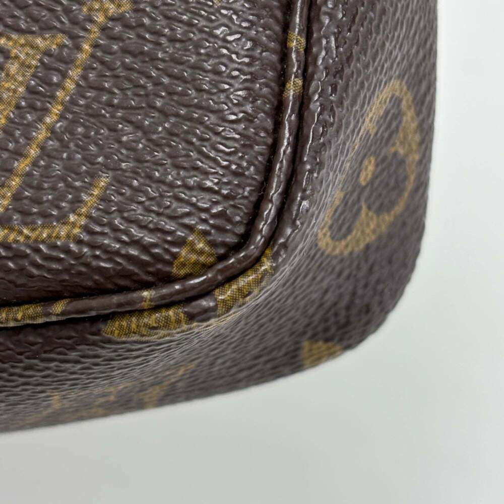 LOUIS VUITTON Brown Monogram Pochette Pouch - Picture 3 of 8